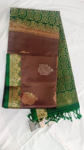 SOFT SILK SAREE WITH BLOUSE